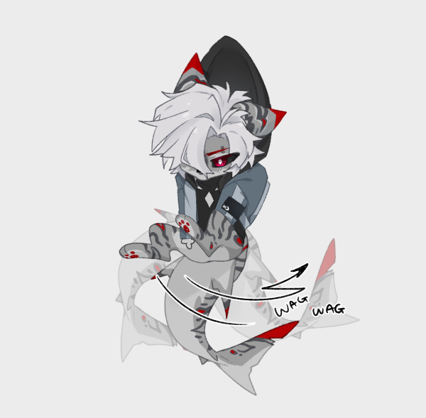 Tail-wagging Leopard Shark | Kaychain