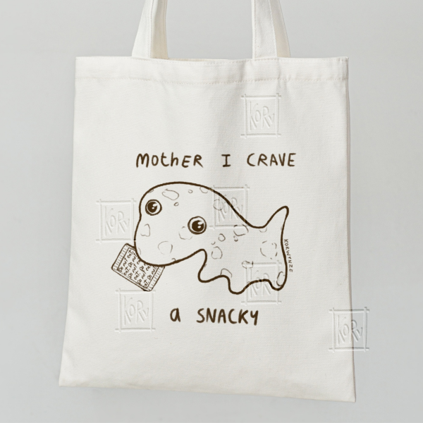snorf lil snacky tote