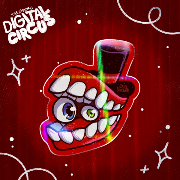 Caine from The Amazing Digital Circus [Die Cut Sticker]