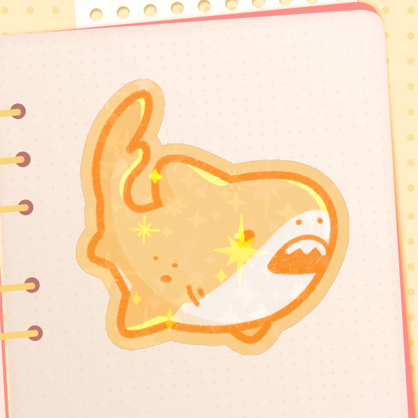 Lemon Shark [Die Cut Sticker]