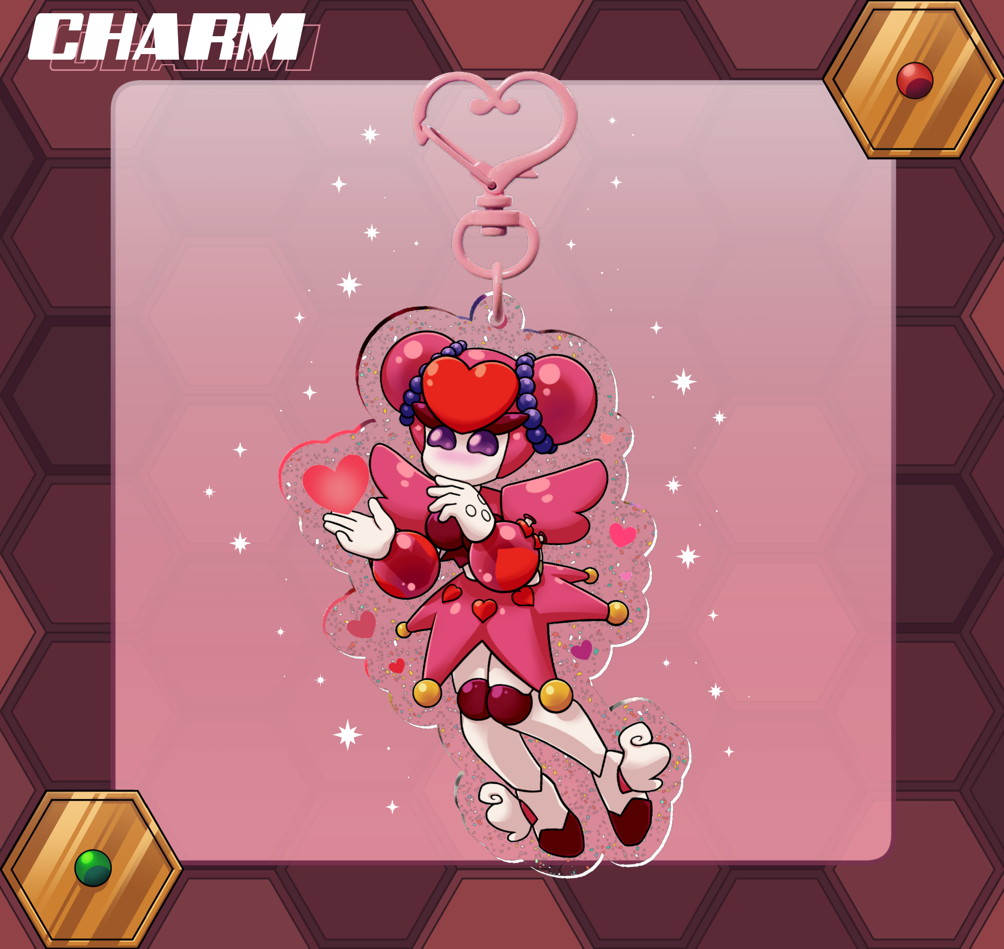 Happiness Valentine Charm