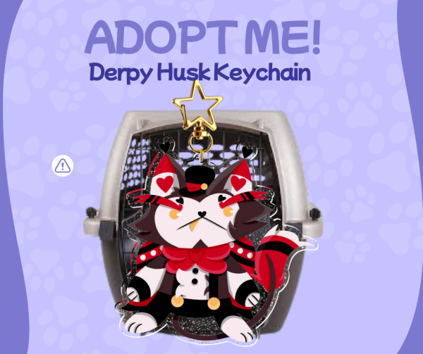 Derpy Husk Keychain