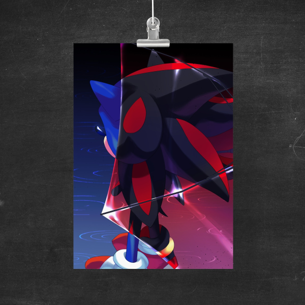 sonic // shadow (print)