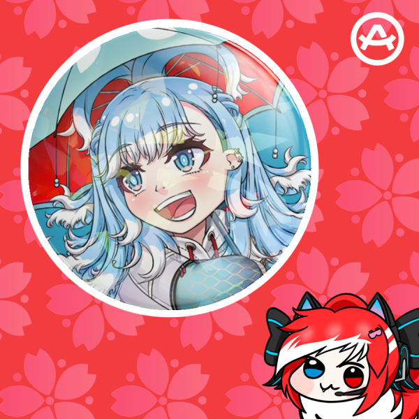 Hololive ID Chibi - Kobo Kanaeru (Button Pin)