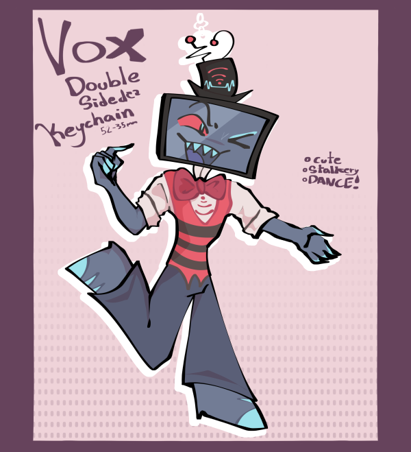 Vox -Dance collection- Acrylic Keychain