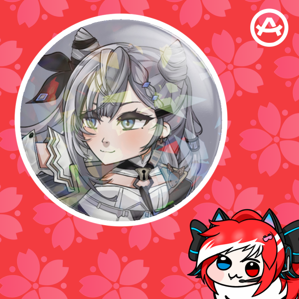 Hololive ID Chibi - Vestia Zeta (Button Pin)