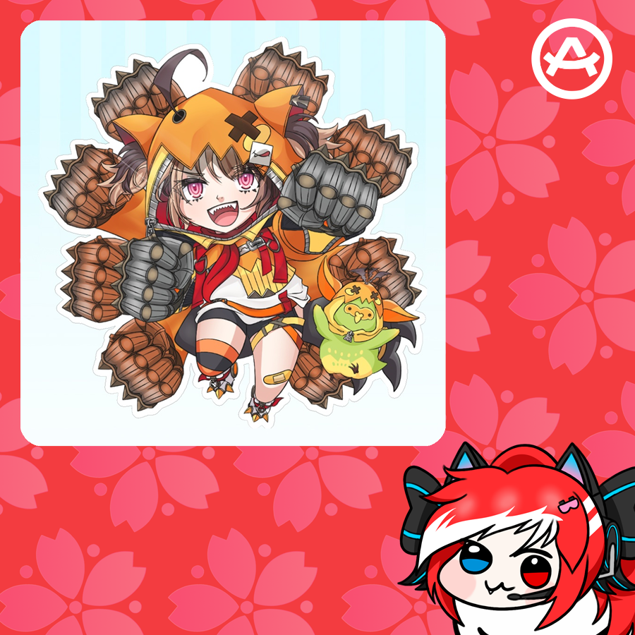 Hololive EN Chibi - Gigi Murin Chibi (Sticker)