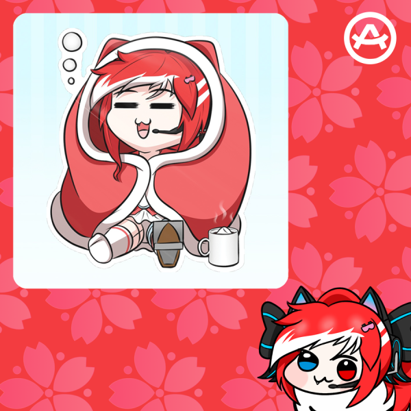 Sakura Akari - Comfy (Sticker)
