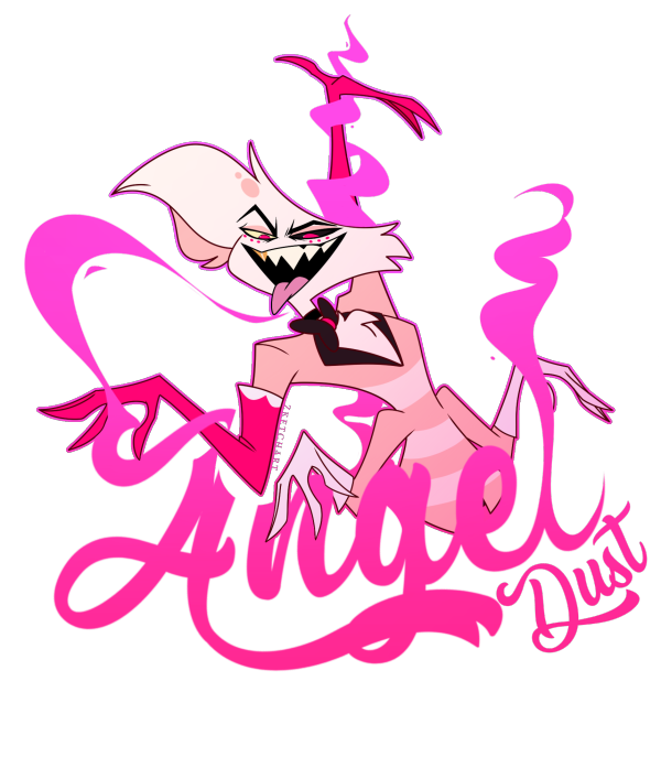 Angel Dust Acrylic Keychain