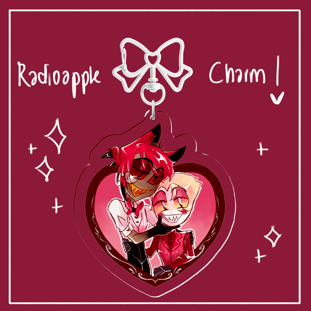 Alastor x Lucifer Charm || Radioapple