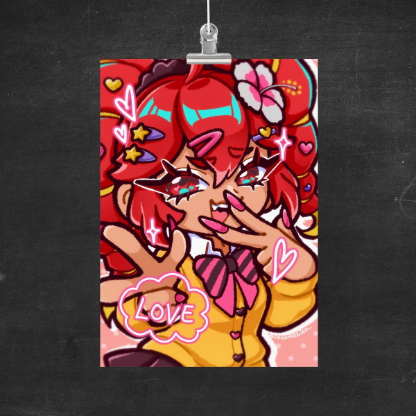 [ Vocaloid ] Gyaru Teto A4 Poster