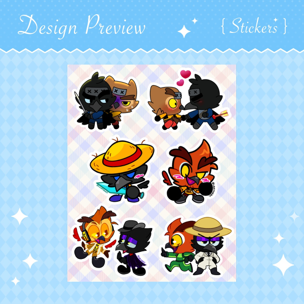 Farcus Sticker Sheet