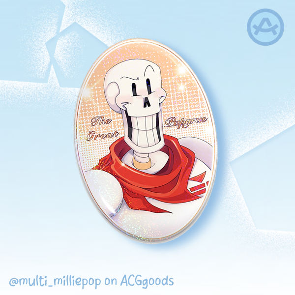 Papyrus || Oval Badge