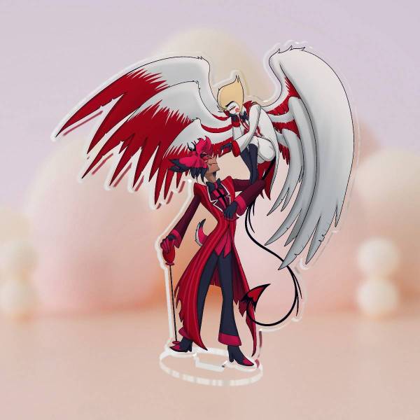 Radioapple – Alastor and Lucifer – Acrylic Standee