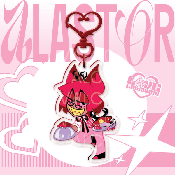 Alastor Acrylic Keychain — Love Language