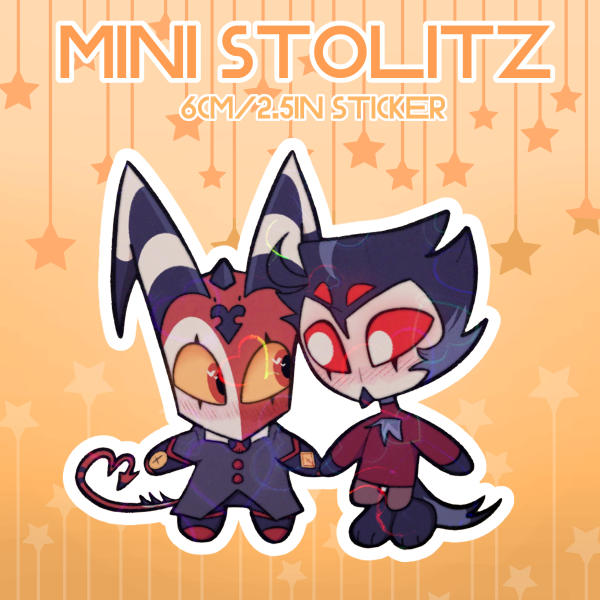 Mini Stolitz Sticker [Helluva Boss]