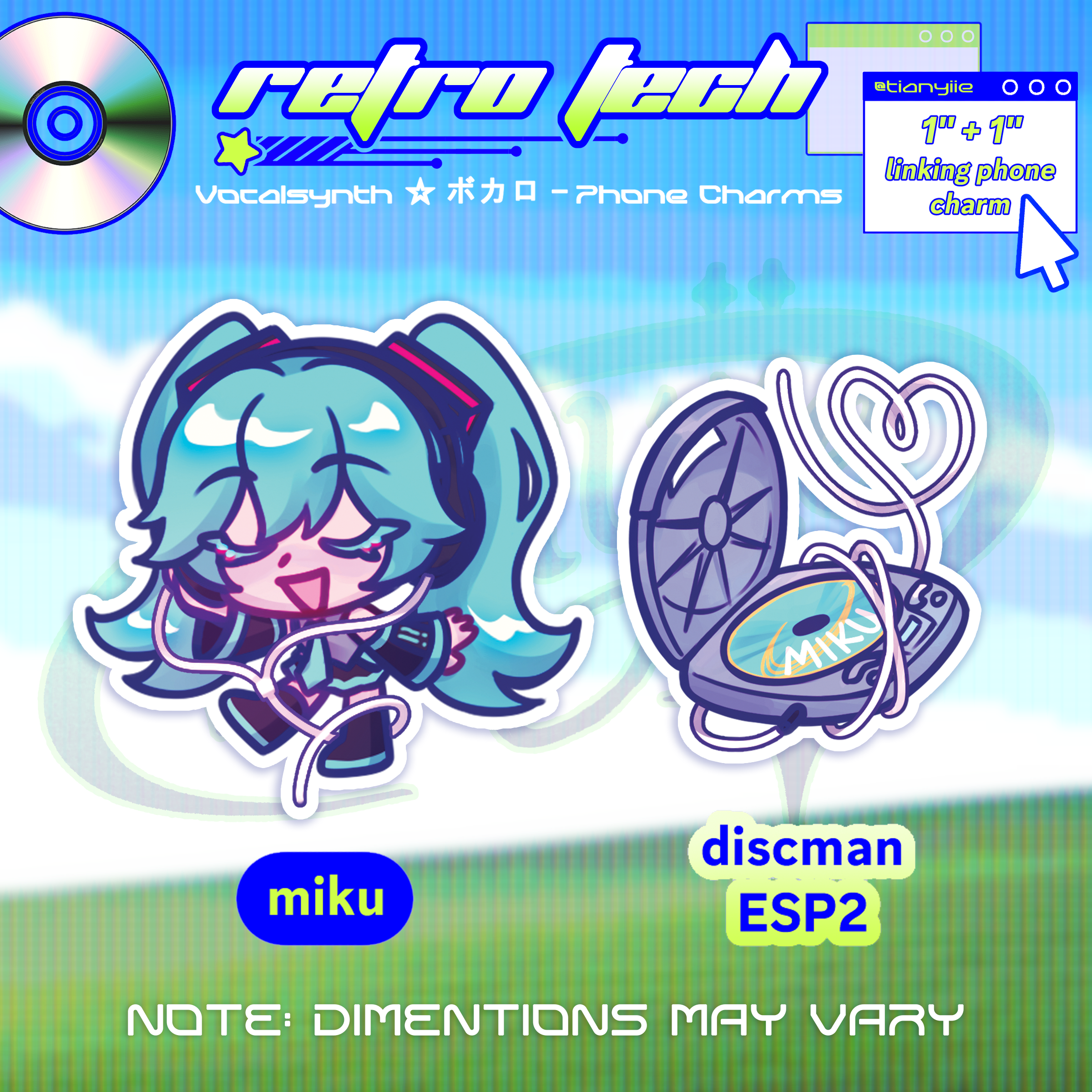 Vocaloid: Miku - Retro Tech Charm