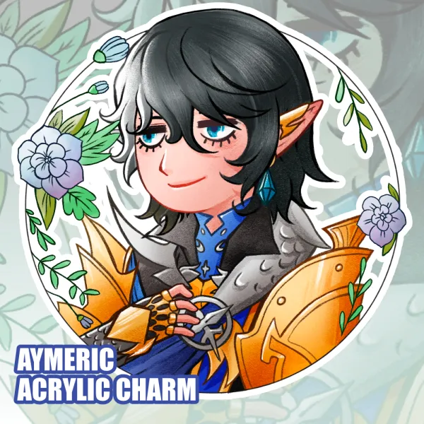 Aymeric FFXIV Charm