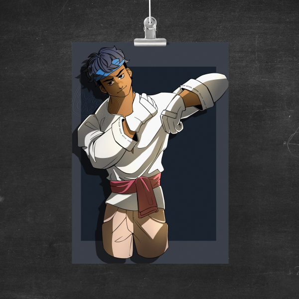 IDV | Ganji Gupta (Batter) Print