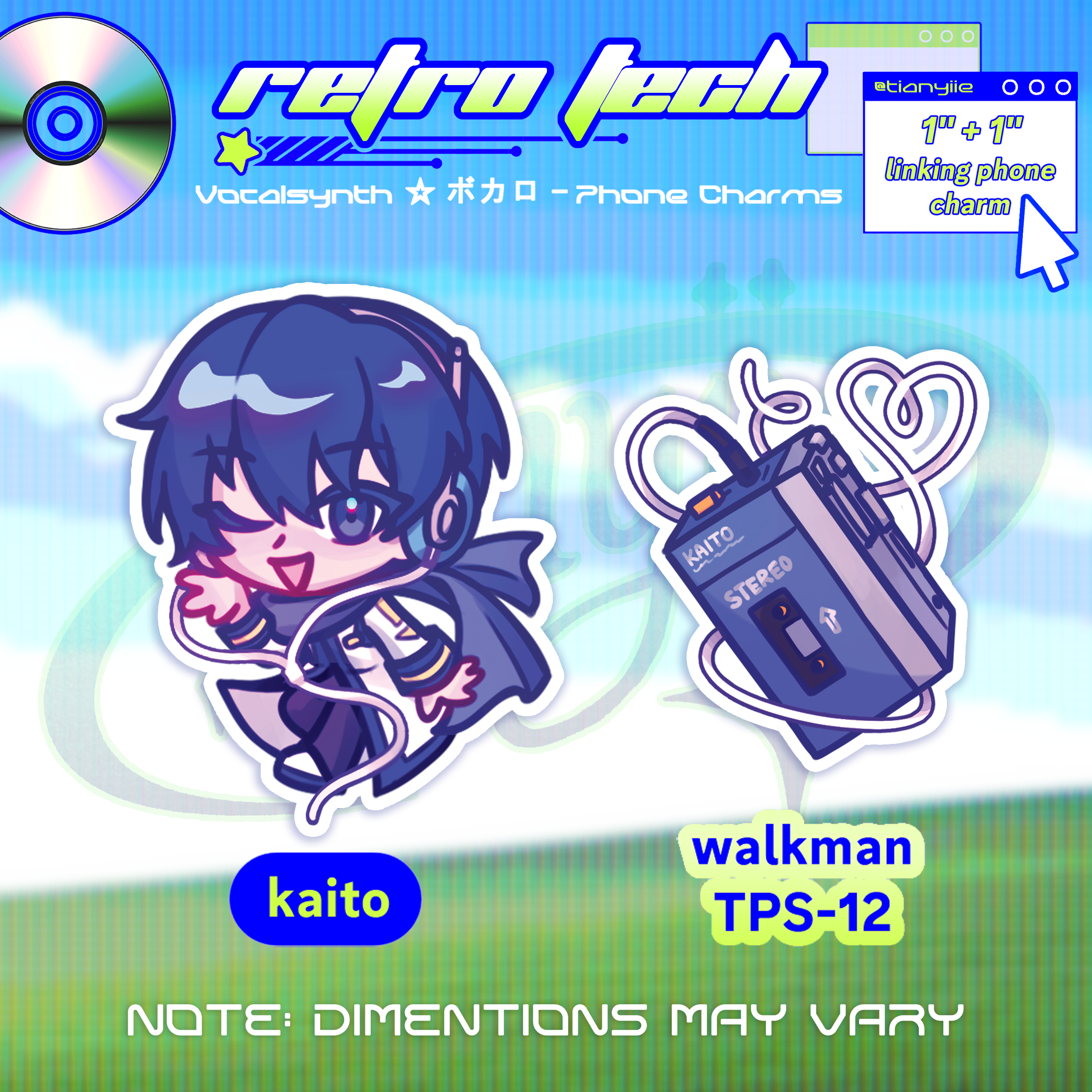 Vocaloid: Kaito - Retro Tech Charm