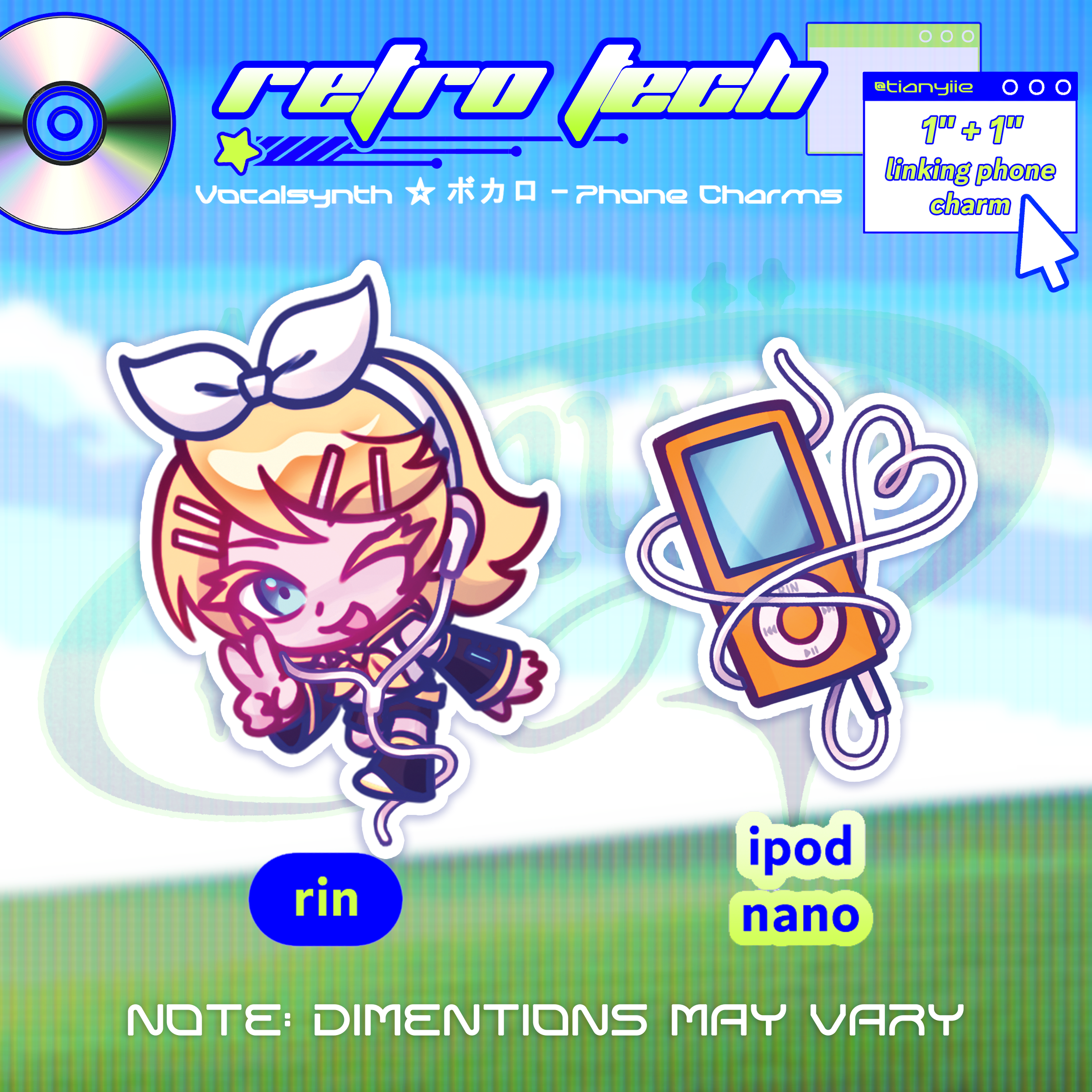 Vocaloid: Rin - Retro Tech Charm