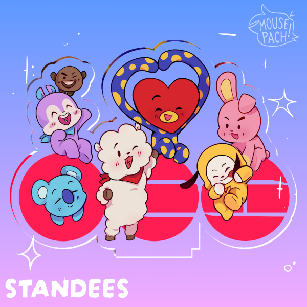 BT21 COMEBACK || Clear Acrylic Standees