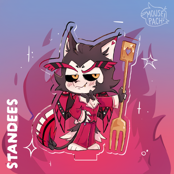 Husk Butler || Clear Acrylic Standees