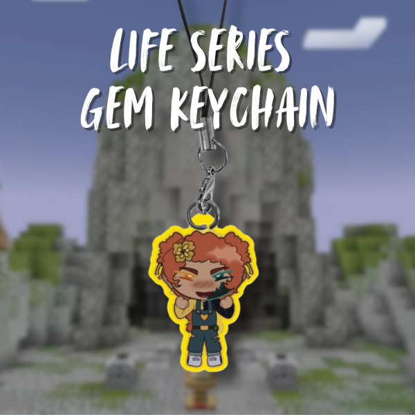 Life series Gem keychain