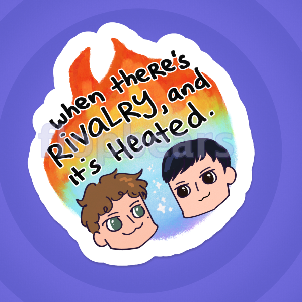 Heated Rivalry Hockey Show | Sticker