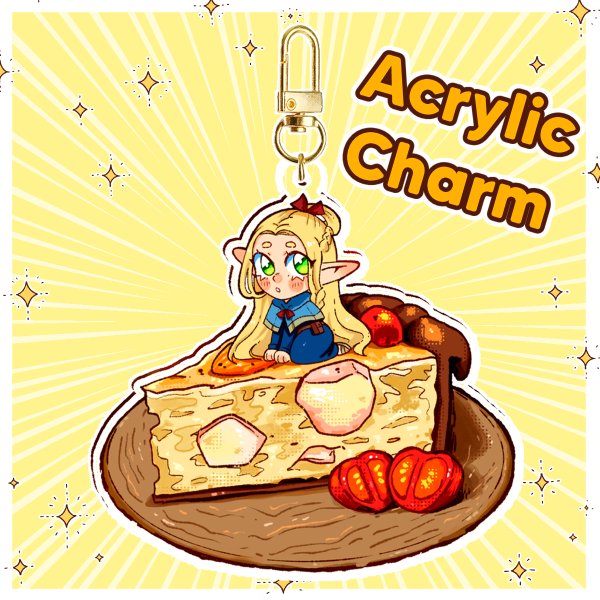 Marcille Acrylic Keychain