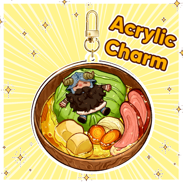 Senshi Acrylic Keychain