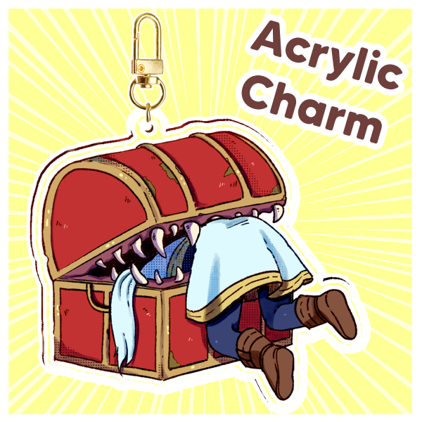 Frieren Mimic Acrylic Keychain