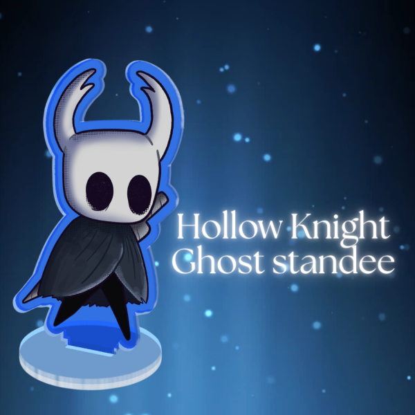 Hollow Knight Ghost standee