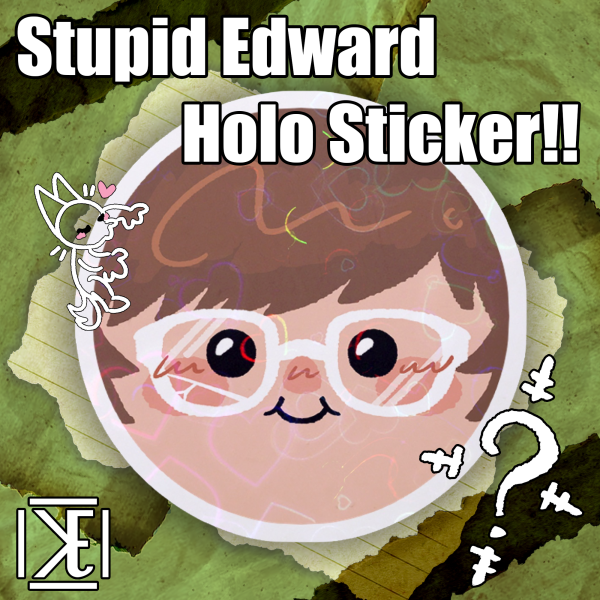 Little Eddie Sticker