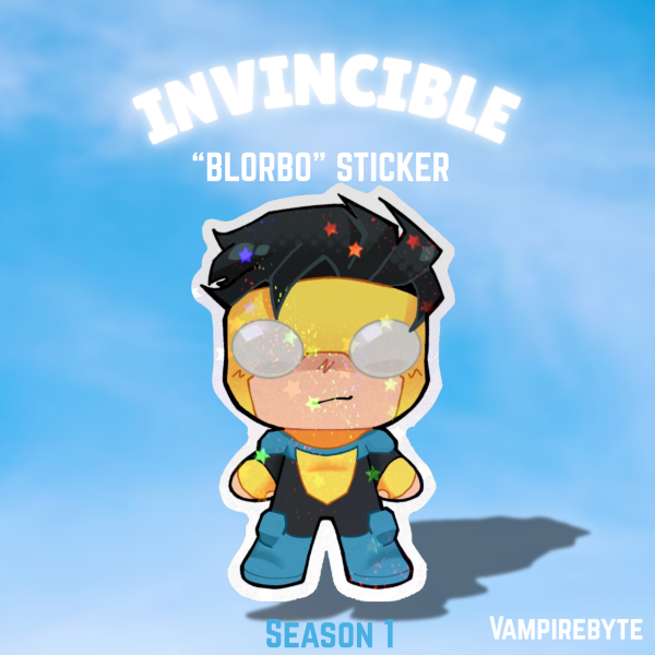 MARK GRAYSON - INVINCIBLE "Blorbo" Sticker