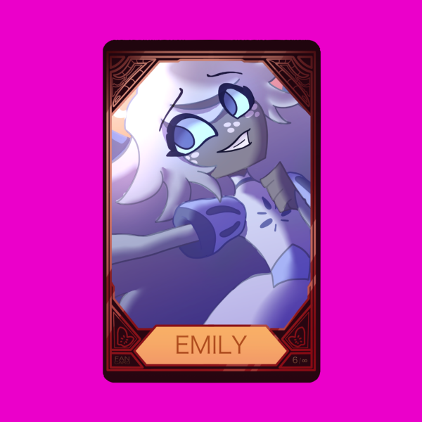 Emily | Hazbin Fan Card