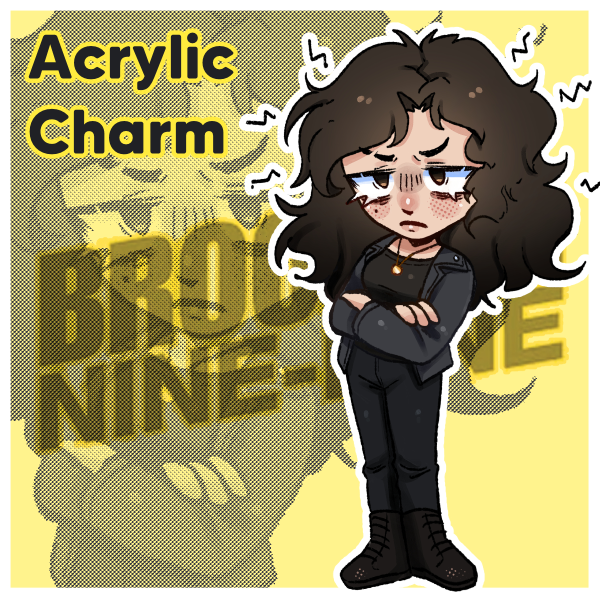 B99 Rosa Diaz Acrylic Keychain