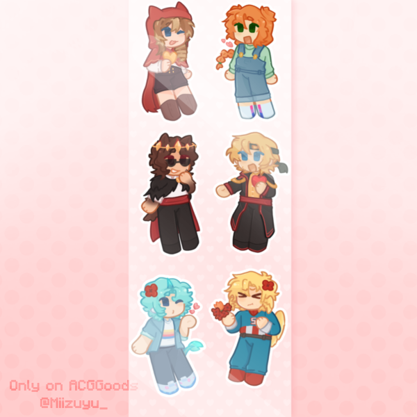 Valentines Sticker Sheet