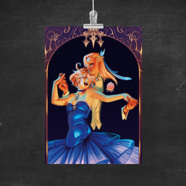 NeuviFuri Print - "Shall we dance, my beloved?"