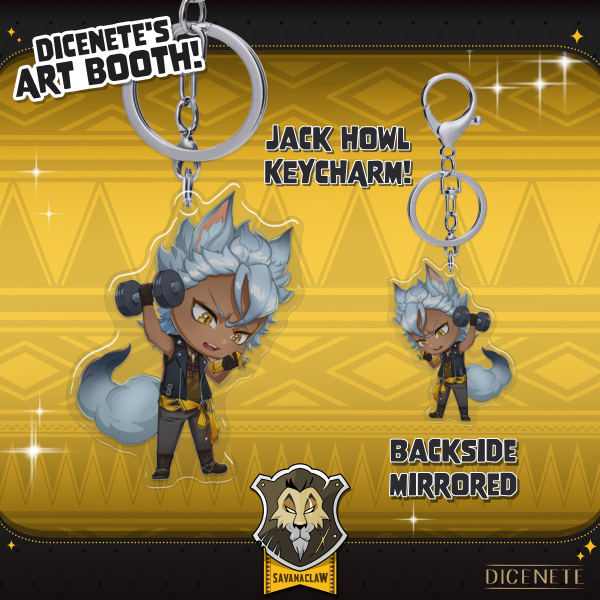 Jack Howl - Epoxy Keycharm