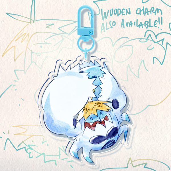 Crabominable Acrylic Keychain