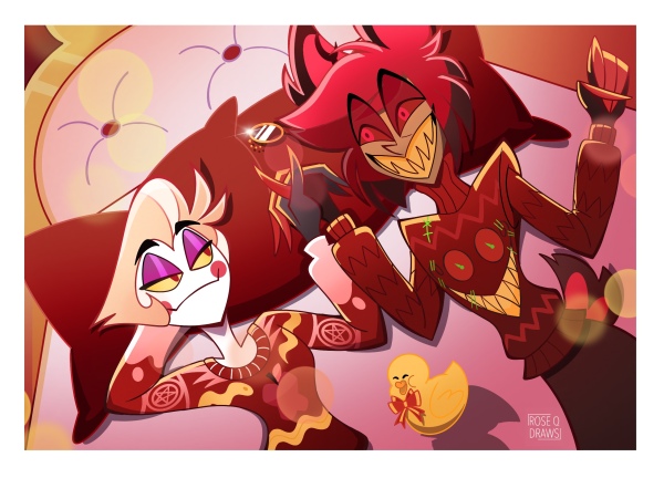 Lucifer & Alastor’s Cozy Christmas Night