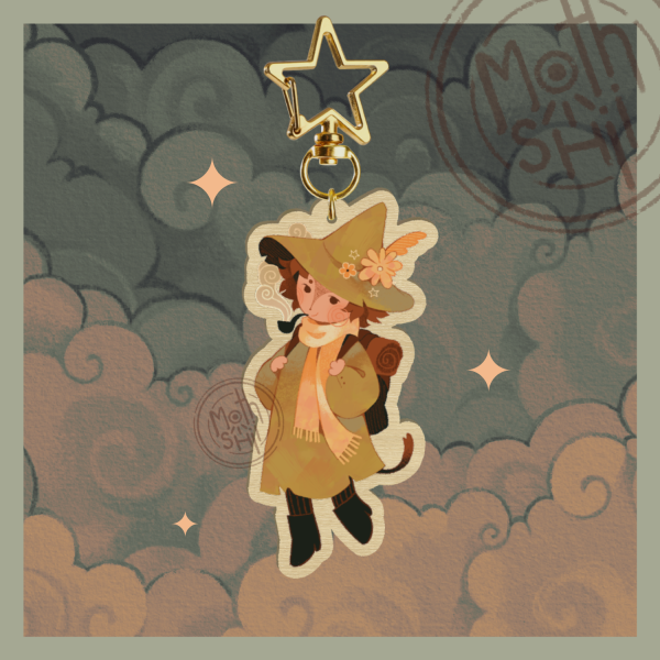 Snufkin ✦ Wood Keychains