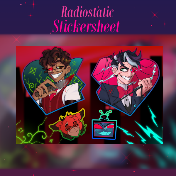Radiostatic Stickersheet