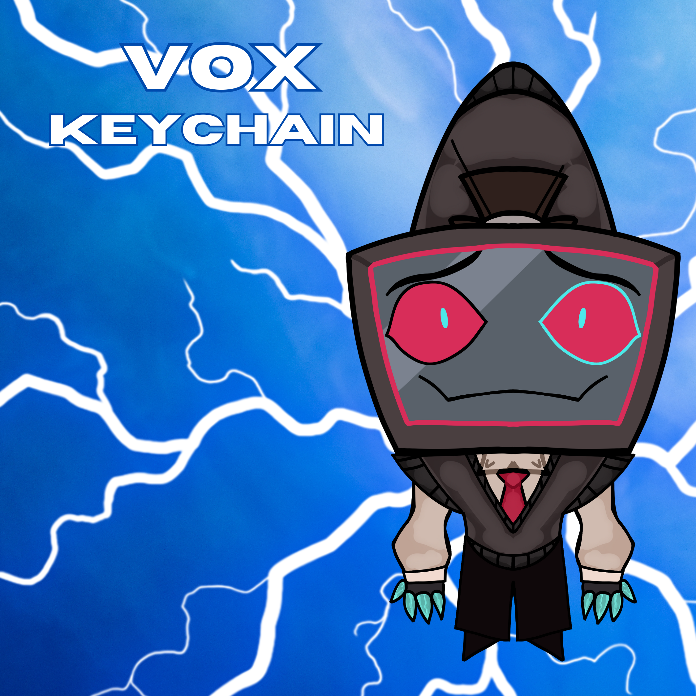 Young vox keychain