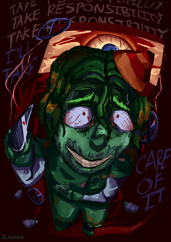 Mouthwashing Jimmy A4 Print