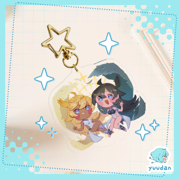 HalMal 6cm Acrylic Keychain [Granblue Fantasy/fanmerch]