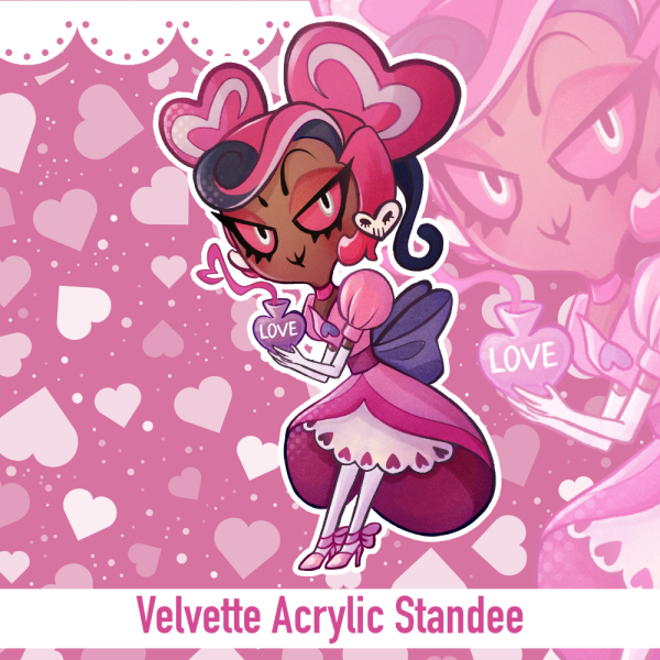 Velvette Valentine Stand