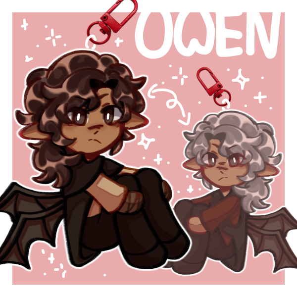 Vsmp Owen Acrylic Keychain