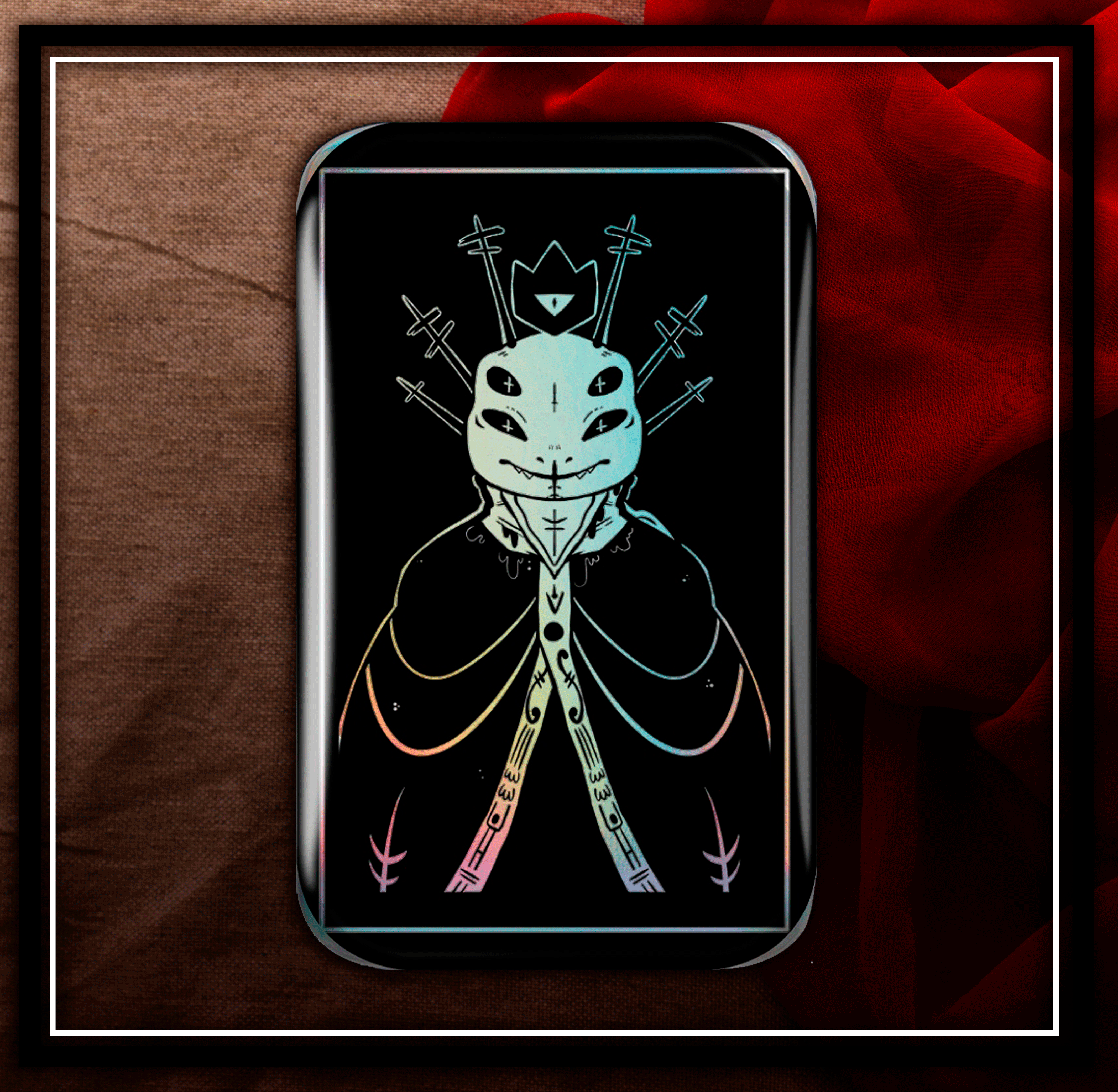 Bishop Heket (Holographic Rectangular Badges)